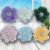 Customized acrylic frosted shell flower hand sewed specifications color diversity necklace heirloom accessories