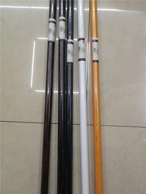 Manufacturers export France, Spain, Portugal 28/35mm solid wood curtain rod Rome rod accessories