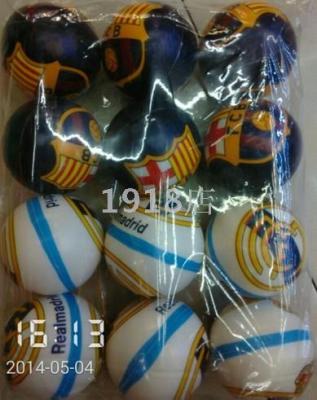 Barcelona real Madrid ball gifts PU sponge children toy ball toys wholesale