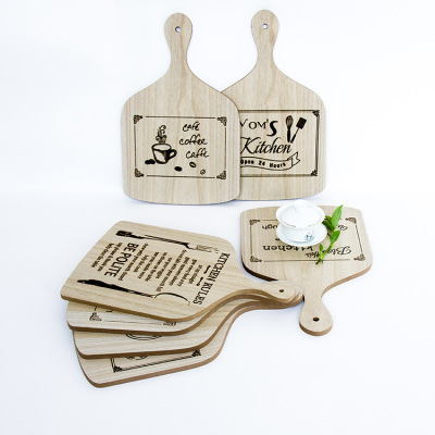  wooden tray breakfast bread coffee decoration tray hanging board home restaurant bar props listed custom