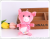 Cartoon toy mischievous pig key bag and tie a wedding ceremony throw cloth doll doll small doll plush toy