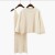 Loose sweater set women's fashion two-piece dress skirt pure color package hip pullover sweater sweater