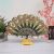 New Chinese style Wing Chun plastic fan Dancing fan Lady Silk fan Foreign trade wholesale Wedding fan