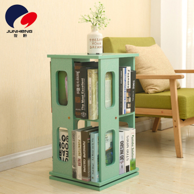 Modern simple revolving bookshelf 360-degree bookcase student children creative floor bookshelf A21/A22/A23/A24