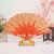 New Chinese style Wing Chun hot gold fan dance wedding fan foreign trade mouth
