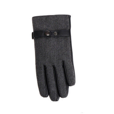 2018 New Men's Spun Velvet Gloves Touch Screen Non-Slip Sports Outdoor Fitness Cycling Driving Warm Gloves