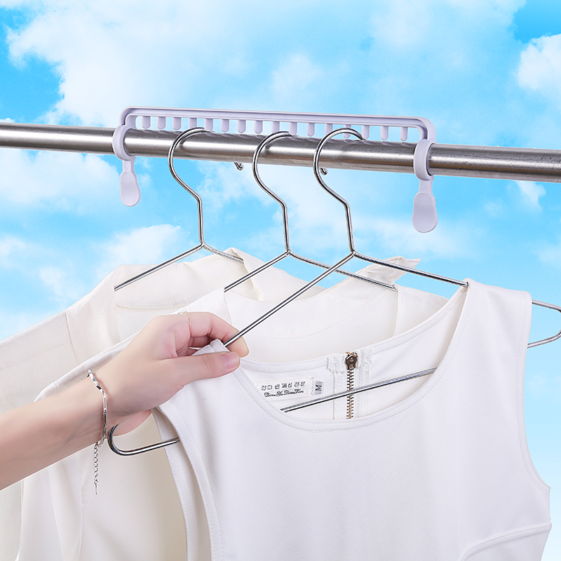 晾衣杆防风大夹子晾晒杆卡扣衣架衣夹晾晒架衣服晾衣夹