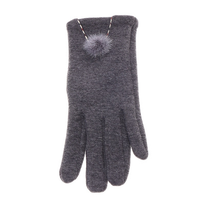 Fashion Cotton Gloves Spun Velvet Gloves Touch Screen Autumn and Winter Fleece Warm Gloves Sports Outdoor Gloves Factory Wholesale