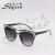 Fashion new pair of round frame sunglasses with sunglasses 17108-1