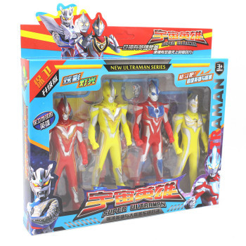 Ultraman toys sells box sets of universal superman superhero educational toys