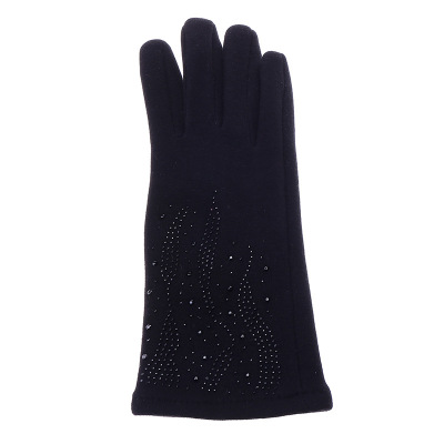 Ladies do not pile and thicken warm gloves outdoor cycling classic can fold gloves