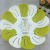 Retractable Folding Finille Fruit Plate Portable Plastic Tray