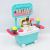 The imitation gourmet mini dessert house contains a set of 811-64 children's educational family interactive toys