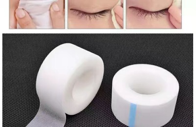 Factory direct shot wholesale breathable waterproof tape, PE tape transparent tape porous breathable tape double eyelid tape