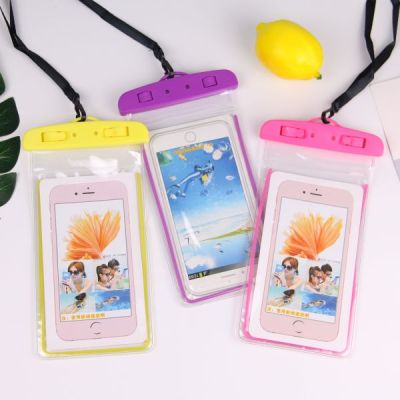 New Luminous Pvc Waterproof Mobile Phone Bag Customized