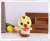 Cartoon toy cute chicken key bag and tie up wedding ceremony throw cloth doll doll small doll plush toy