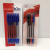 Simple Ballpoint Pen 4 PCs 6 PCs Clamshell Packaging Color Ballpoint Pen