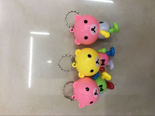 Genuine Goods Lazy Bear Keychain Pendant 3-Inch Lazy Black Bear Pendant Fashion Bear Factory Easy Bear Pendant Wholesale