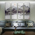 GB3010 new Chinese style vertical version of ink painting living room decoration painting zen study