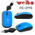 Weibo weibo mini stretch line optical mouse 1600dpi factory price spot sale