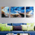 GB3010 triad of psychedelic sky painting Nordic simple decoration painting modern living room sofa background