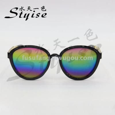 Fashion men and women with the same seven color mercury piece sunglasses trend of 902c sunglasses