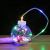 Handle /LED portable / Lantern / transparent ball / toy / copper wire / string / cartoon / luminous wave ball/with line