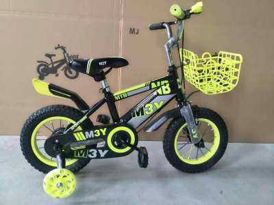 M3Y JD brocade all wholesale support customized new children's bicycle 12 inch baby riding children's bicycle
