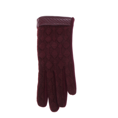 New Women's Touchscreen Gloves Winter New Cotton Gloves Non-Inverted Velvet Touch Screen Sports Fitness Gloves Factory Wholesale