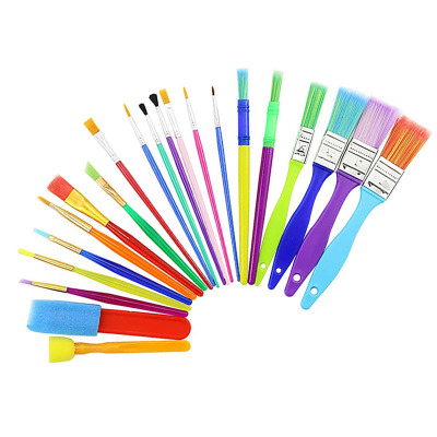 Pens set for DIY paintbrush, graffiti, copies, bristle brush, plastic brush