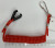 Spring key chain, safety rope, tool hanger rope
