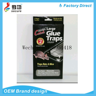 Two plastic sheets for LARGE GLUE rtap rat board black box