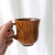 Mark cup wood cup drinks tea cup