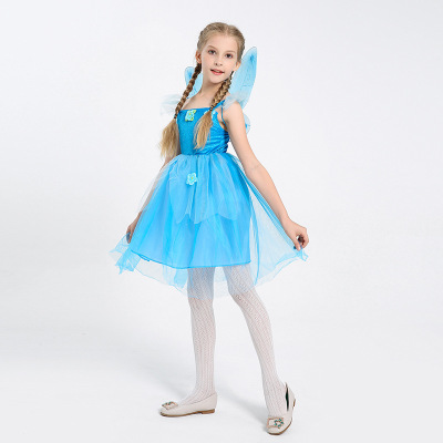 Children's day performance costumes fairy elf cosplay performance costumes girl princess dress costumes