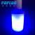 LED flame bulb / Blue light/9W/ torch lamp / small street lamp / torch lamp / courtyard lamp / flame lamp