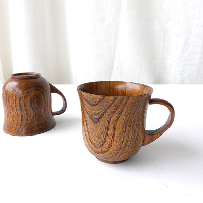 Mark cup wood cup drinks tea cup