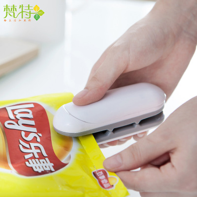 Household handy mini snack bag sealing machine 
