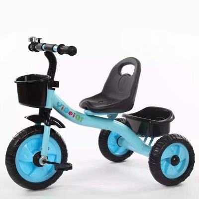 2018 new 1-3 - year - old 2-6 - year - old children's soft seat tricycle bicycle bicycle manufacturers wholesale