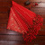 Cloth art brocade silk wedding supplies Red head scarf wholesale