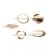 Factory Supply New Hairpin Alloy Ornament round Oval High-End Korean Style Barrettes Gold Plated Ornament Lot
