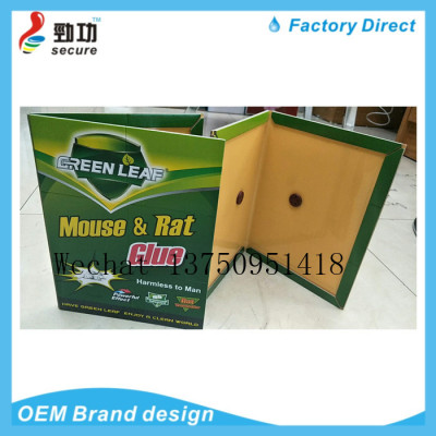 GREEN LEAF GREEN LEAF large peanut - scented sticky mouse board sticky mouse paste mice drug mouse cage