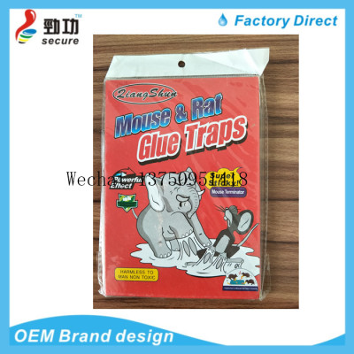 The MOUSE RAT skin TRAPS red board sticky MOUSE trap cage drive MOUSE trap can be folded