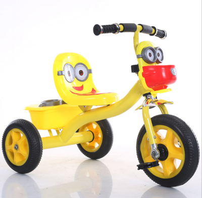 New children's soft seat tricycle bicycle bicycle manufacturers wholesale fashion children's tricycle