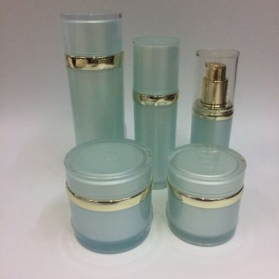 Acrylic high - end emulsion essence bottle set with complete capacity