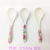 Wholesale miamine rice spoon imitation porcelain soup spoon home spoons