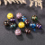 Jinsha stripe Glass Beads DIY Jewelry Accessories 8/10/12mm glass Loose beads manufacturer Direct Sales