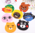 Korean creative cartoon new cup mat cartoon cup mat thermal shock food mat three-dimensional soft plastic cup cushion