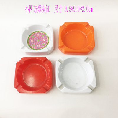 Wholesale miamine ashtray imitation porcelain ashtray household ashtray