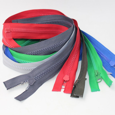 Zipper Accessories Resin Coat Clothes Long Zipper Width Conveyor Belt Pull Head No. 3 No. 5 Removable Zipper Clothing Accessories