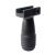 The new tactical grip hand grips the battery compartment